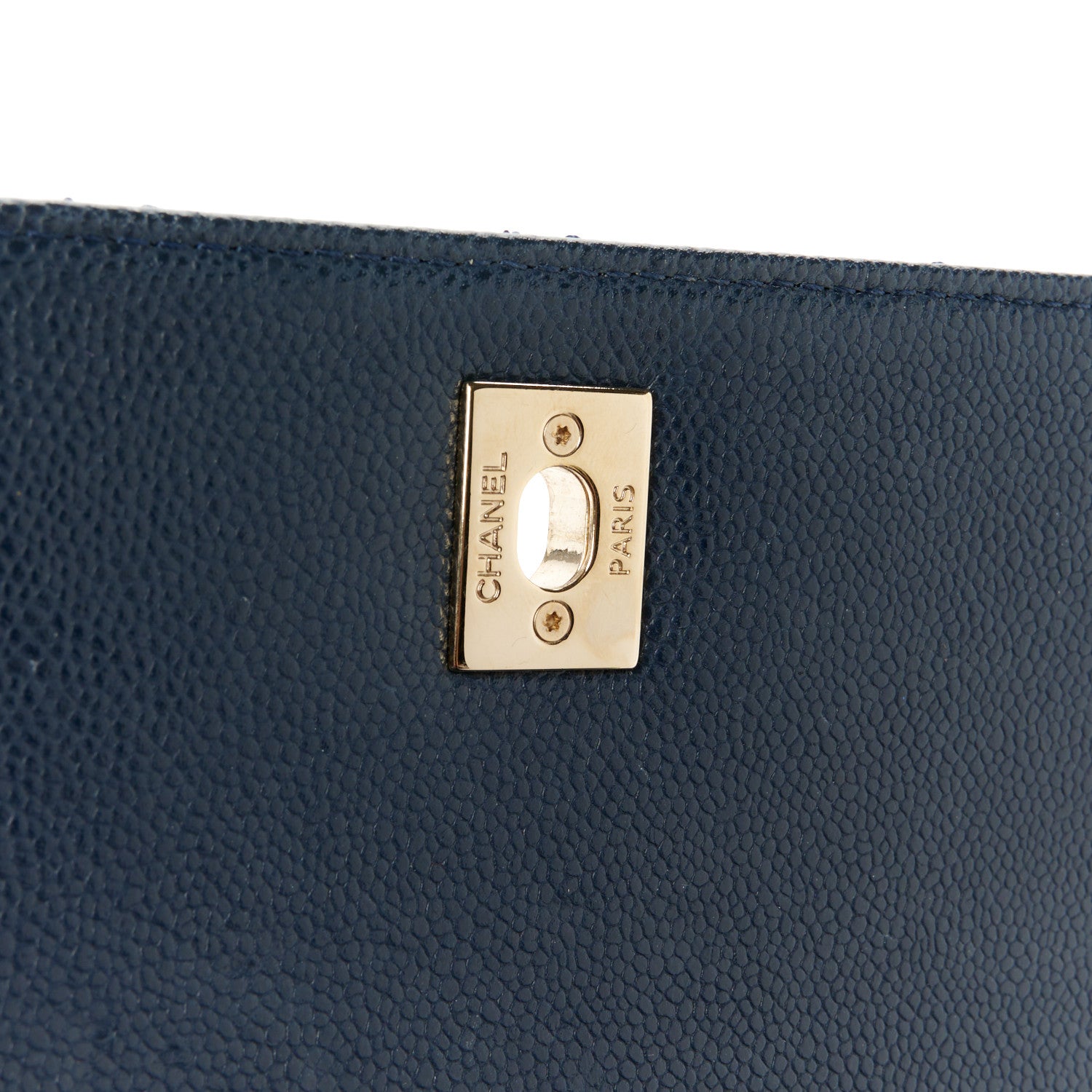 Chanel Caviar Quilted Small Business Affinity Flap Navy 6 of 11