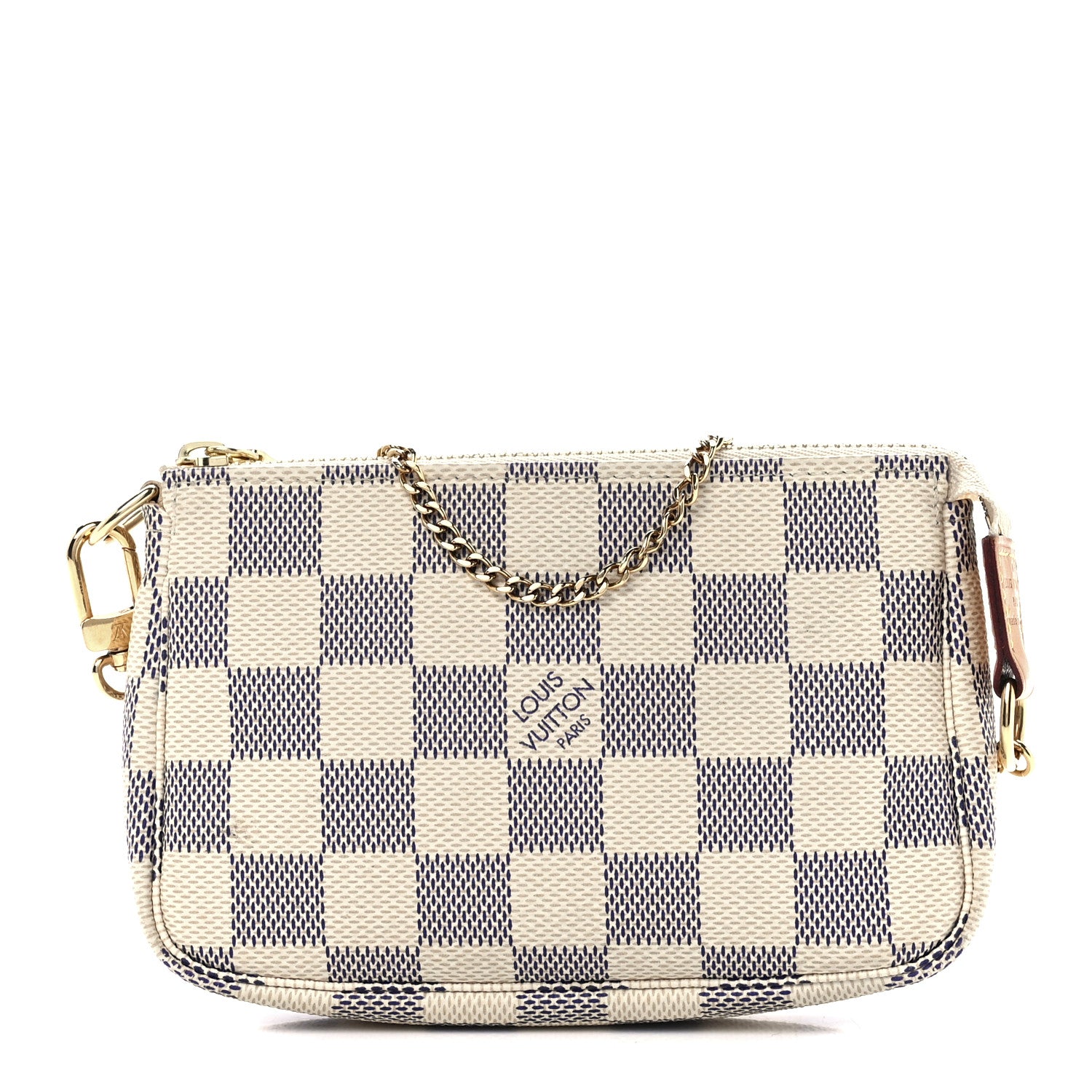 Louis Vuitton Damier Azur Mini Pochette Accessories 1 of 12