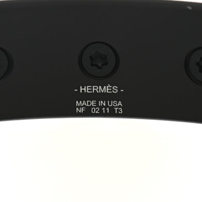 Hermes Aluminium Sunset Medor Bracelet T3 Black 3 of 3