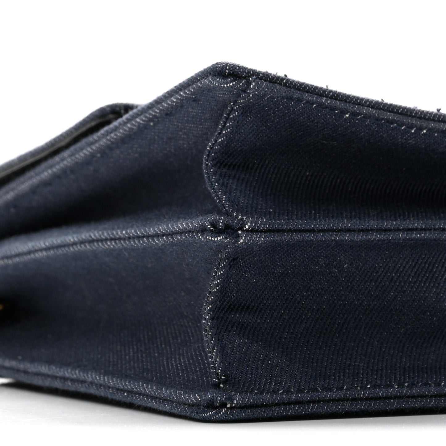 Denim Studded Vertical Diorama Blue