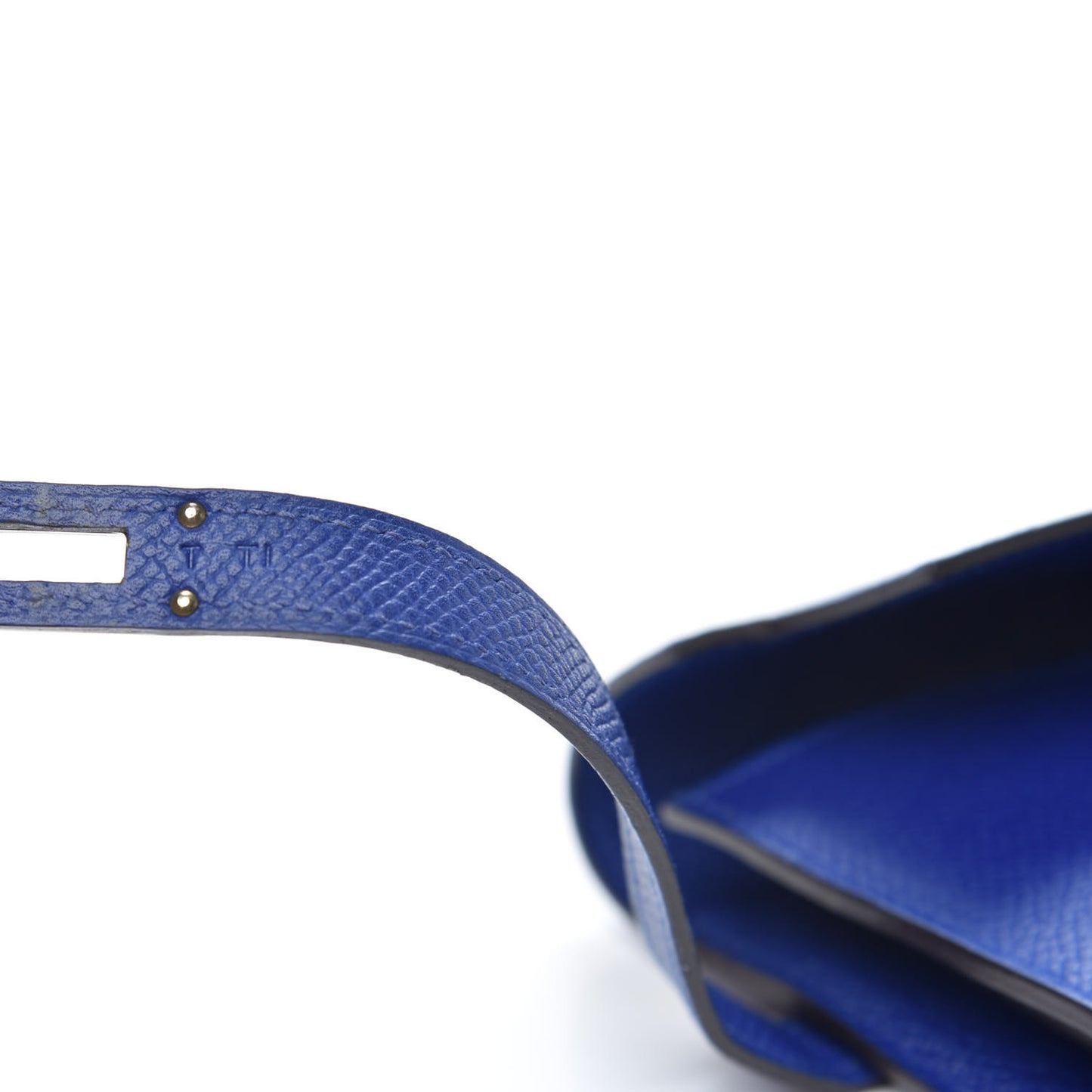 Epsom Kelly Longue Wallet Bleu Electrique