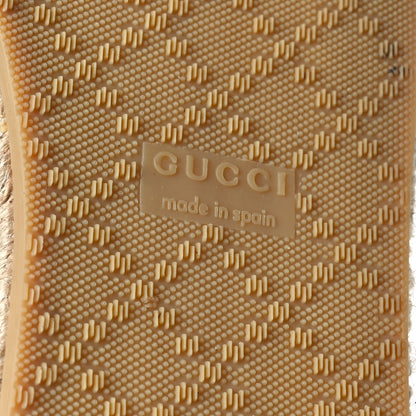 Gucci Microguccissima Signature Espadrilles  39.5 Black 6 of 10