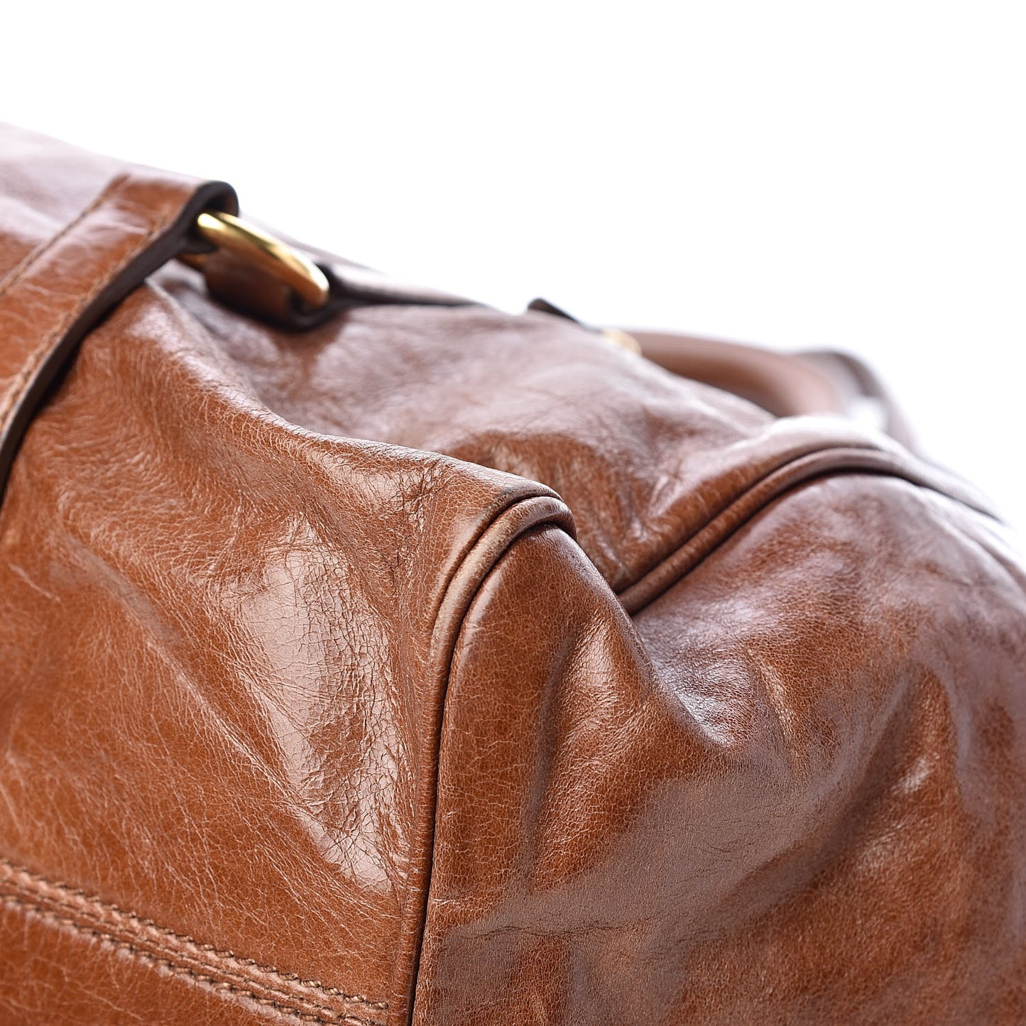 Vitello Lux Medium Bow Bag Palissandro