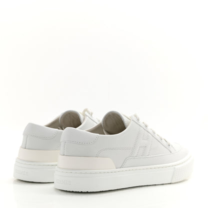 Hermes Calfskin Deep Sneakers 35 White 4 of 10