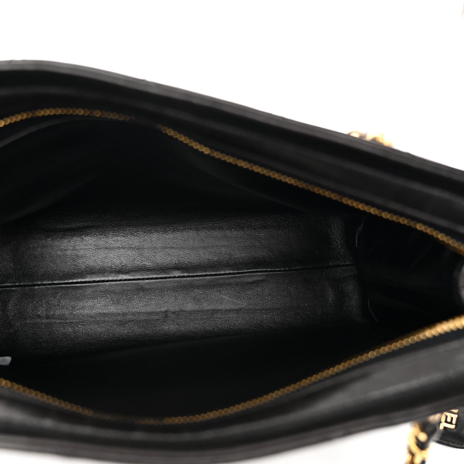 Chanel Lambskin Quilted Shoulder Bag Black 5 of 13