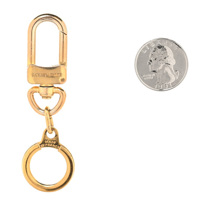 Louis Vuitton Pochette Extender Key Ring Gold 2 of 4