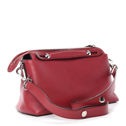 Fendi Vitello Dolce Marmol Medium By The Way Boston Bag Ciliegia 3 of 11