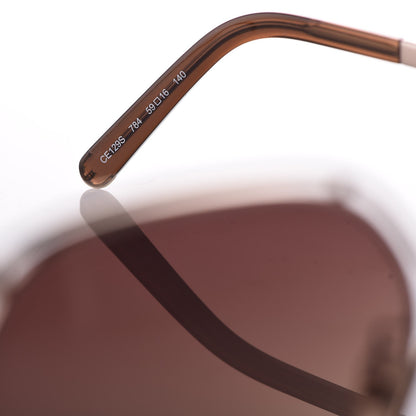 Chloe Oversized Square Isadora Sunglasses CE129S Rose 5 of 7