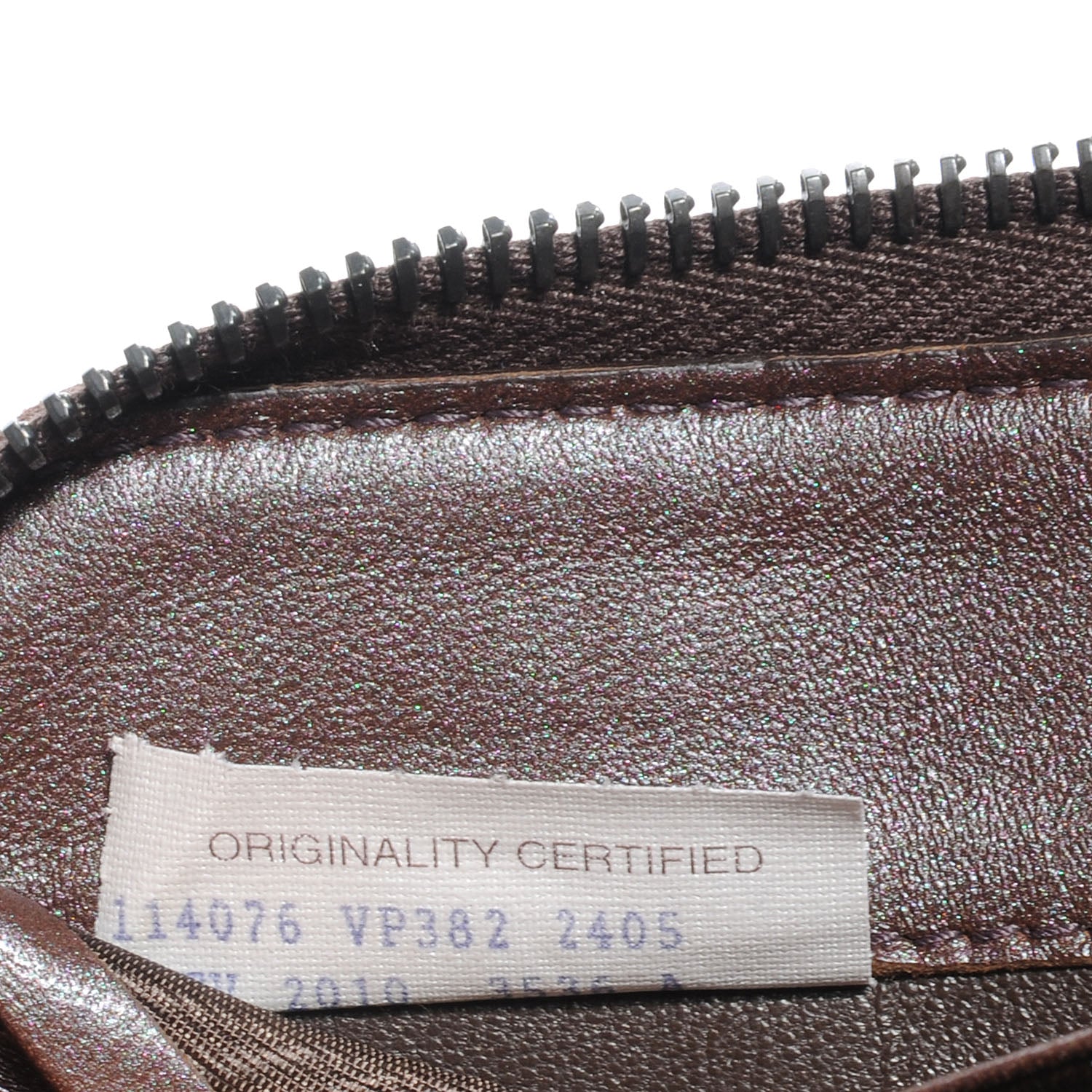 Bottega Veneta Nappa Intrecciato Zip Around Wallet 9 of 9