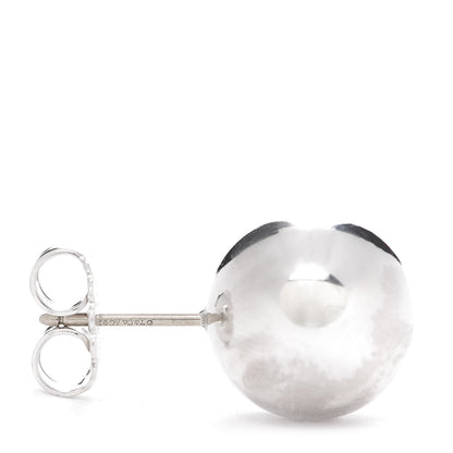 Tiffany Sterling Silver 14mm HardWear Ball Earrings 4 of 5