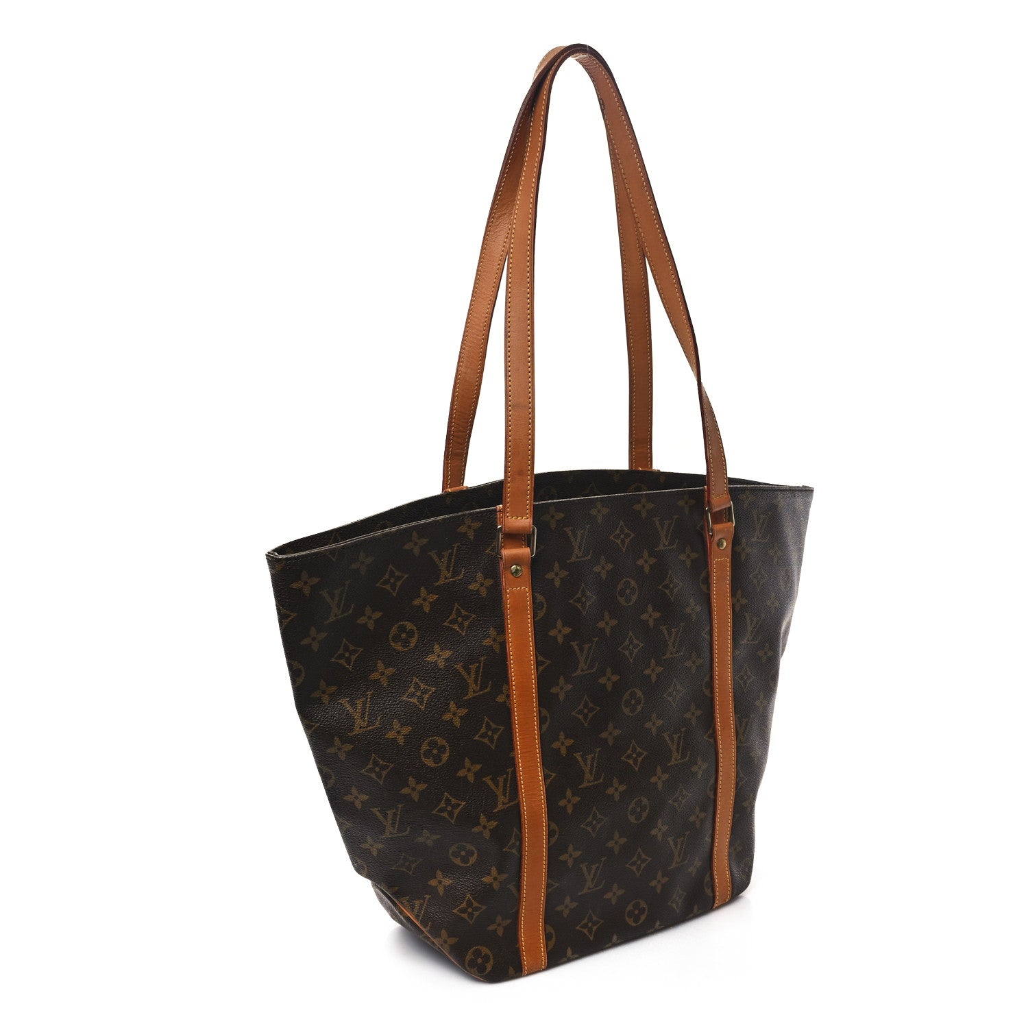 Louis Vuitton Monogram Sac Shopping Tote 3 of 10