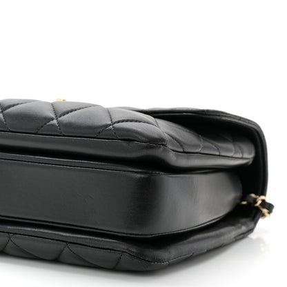 Chanel Lambskin Quilted Medium Trendy CC Flap Dual Handle Bag Black 11 of 11