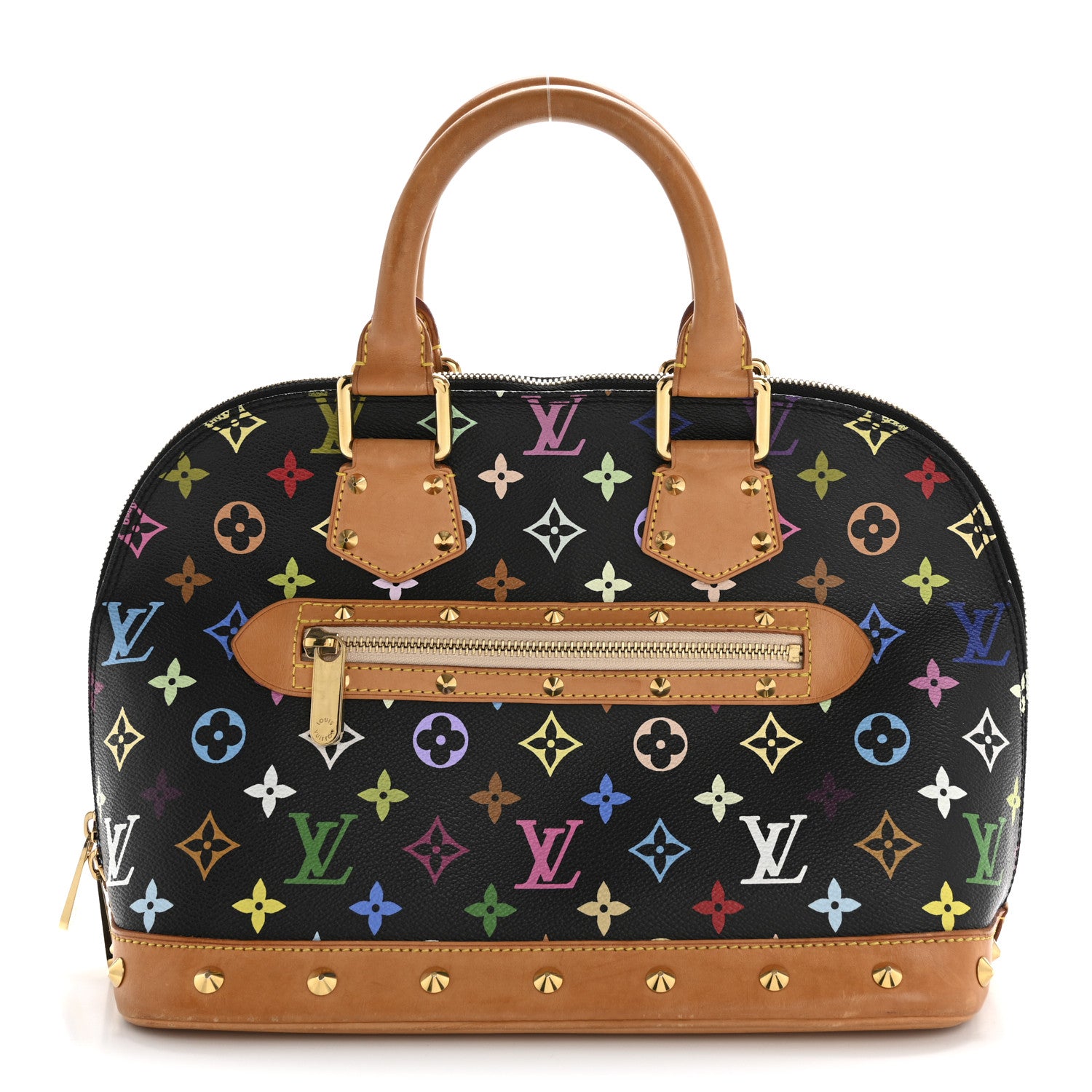 Louis Vuitton Monogram Multicolor Alma Black 1 of 17