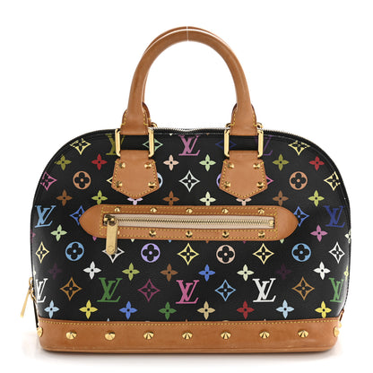 Louis Vuitton Monogram Multicolor Alma Black 1 of 17