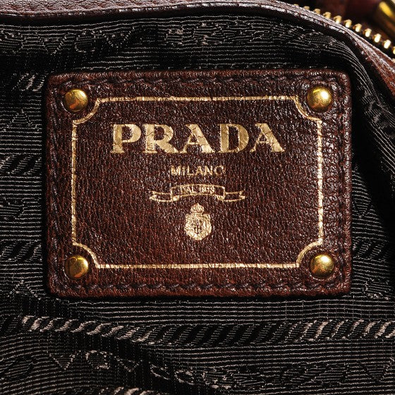 Prada Cervo Antik Hobo Cacao 7 of 20