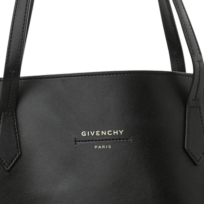 Givenchy Smooth Calfskin Wing Shopper Tote Black White 7 of 9