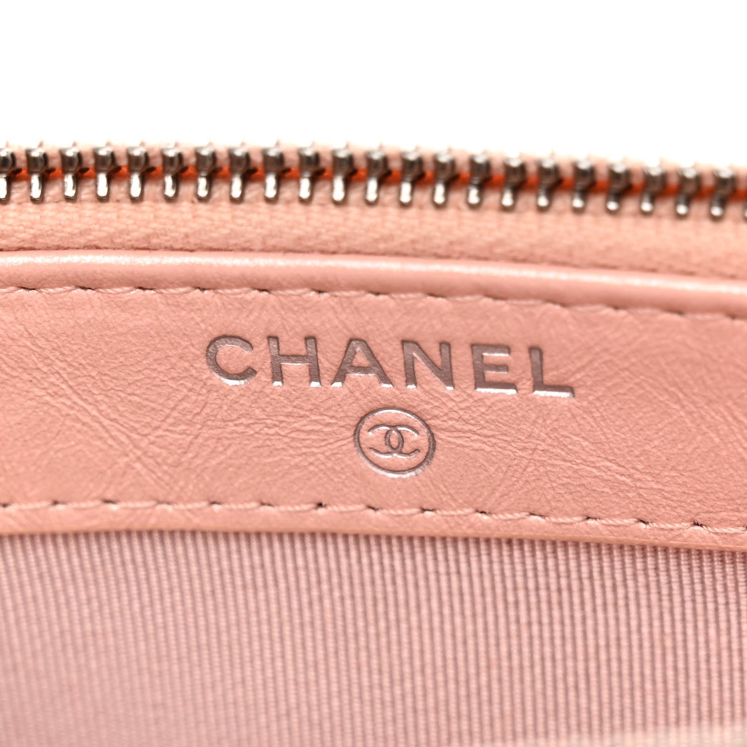 Chanel Iridescent Lambskin Calfskin Quilted Small Gabrielle Clutch With Chain Light Pink 6 of 11