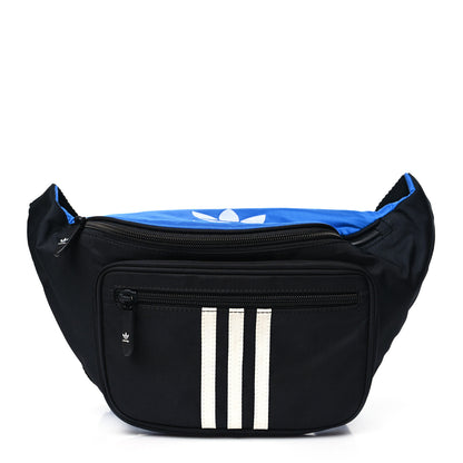 Balenciaga X ADIDAS Nylon Belt Bag Black Blue 1 of 10