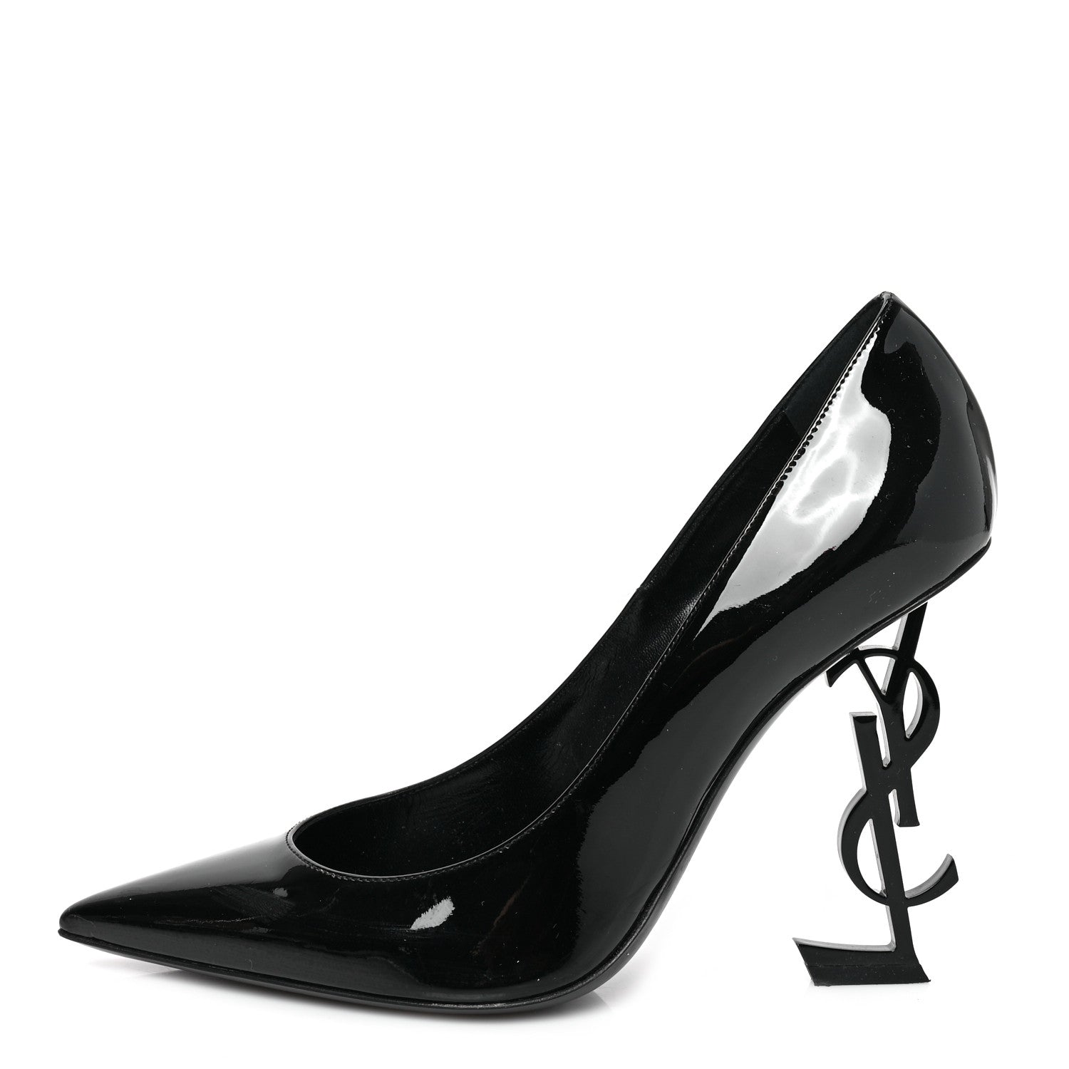 Saint Laurent Patent Opyum 110 Pumps 39 Black 1 of 8
