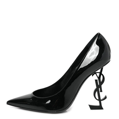 Saint Laurent Patent Opyum 110 Pumps 39 Black 1 of 8
