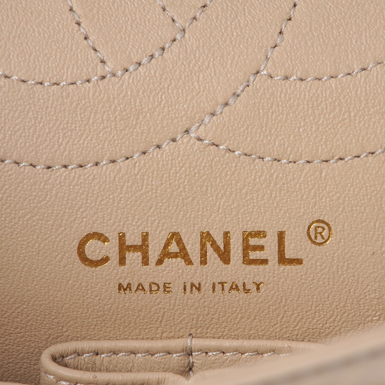Chanel Distressed Calfskin Quilted 2.55 Reissue 225 Flap Beige 6 of 10