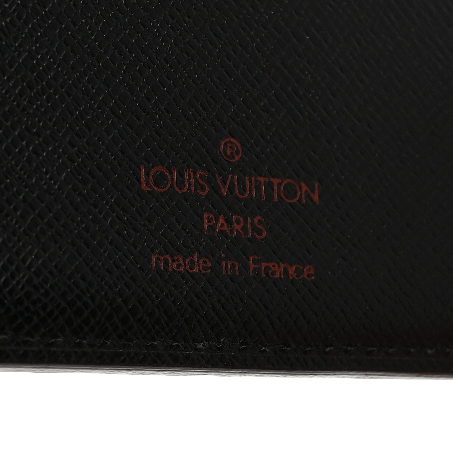 Louis Vuitton Epi Desk Agenda Cover Black 6 of 8