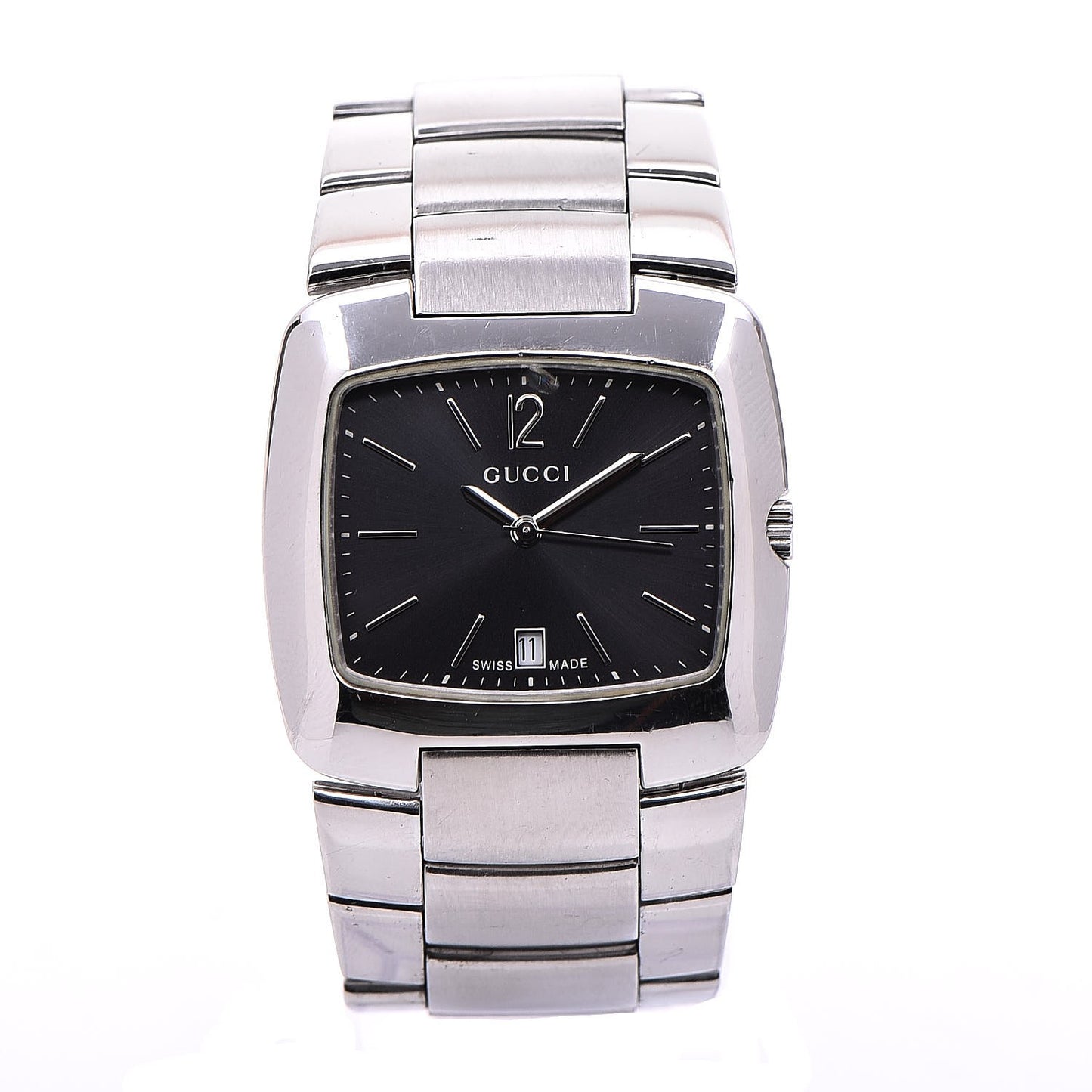 Stainless Steel 34mm 8500M Quartz Watch Black