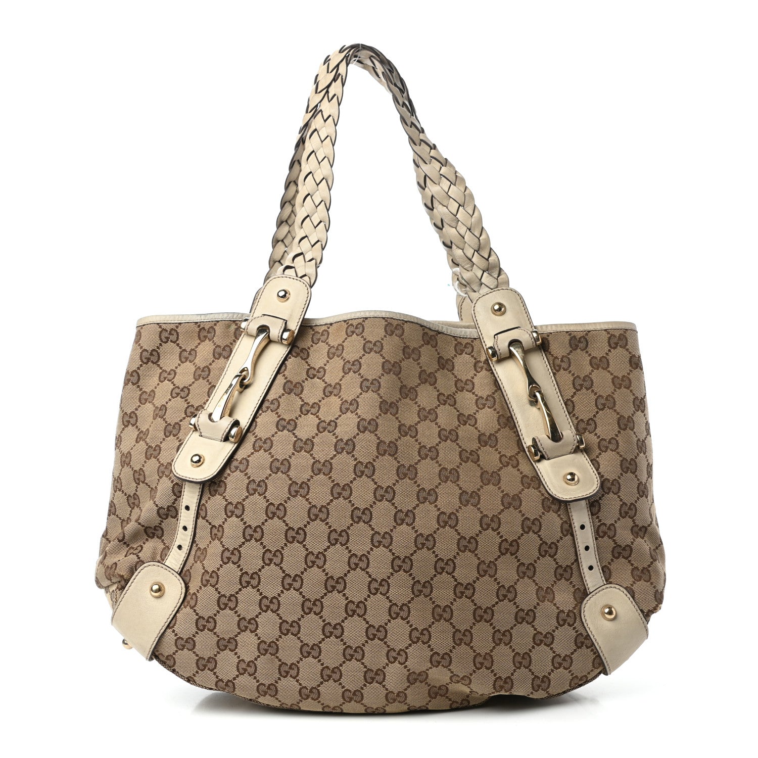 Gucci Monogram Medium Pelham Shoulder Bag Off White 1 of 12