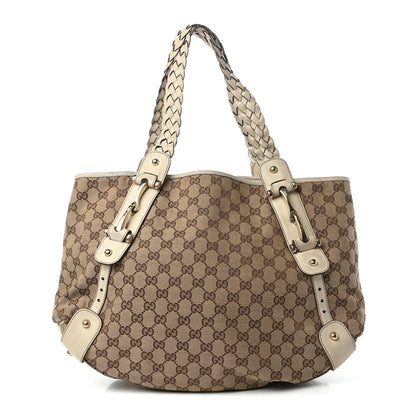 Gucci Monogram Medium Pelham Shoulder Bag Off White 1 of 12