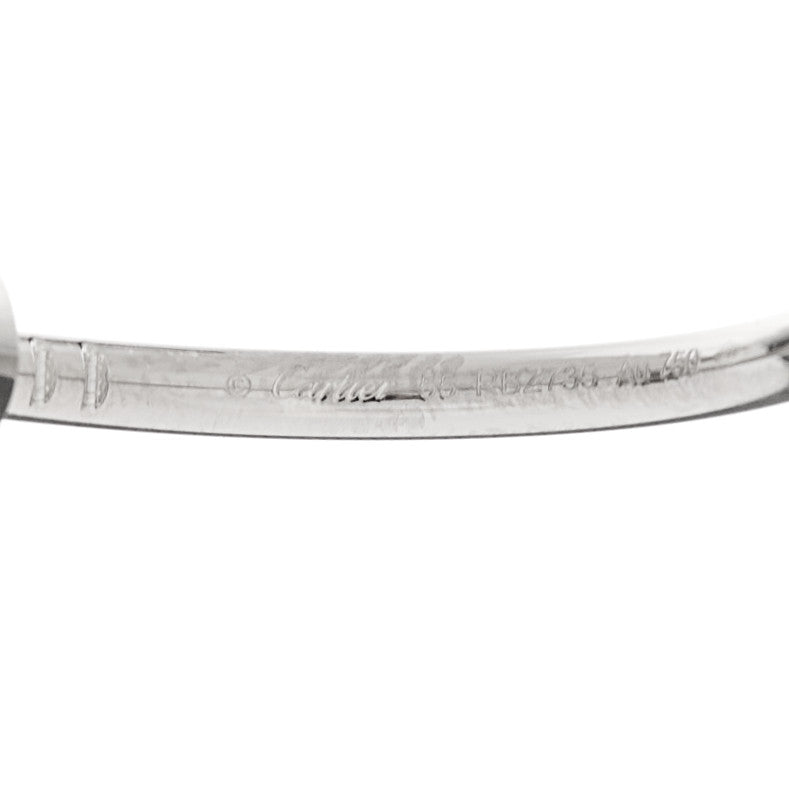 18K White Gold Small Juste Un Clou Ring 55 7.25