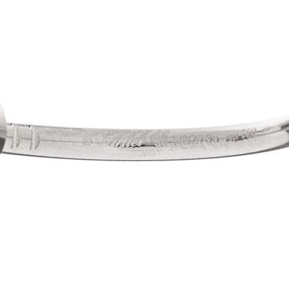 Cartier 18K White Gold Small Juste Un Clou Ring 55 7.25 4 of 5