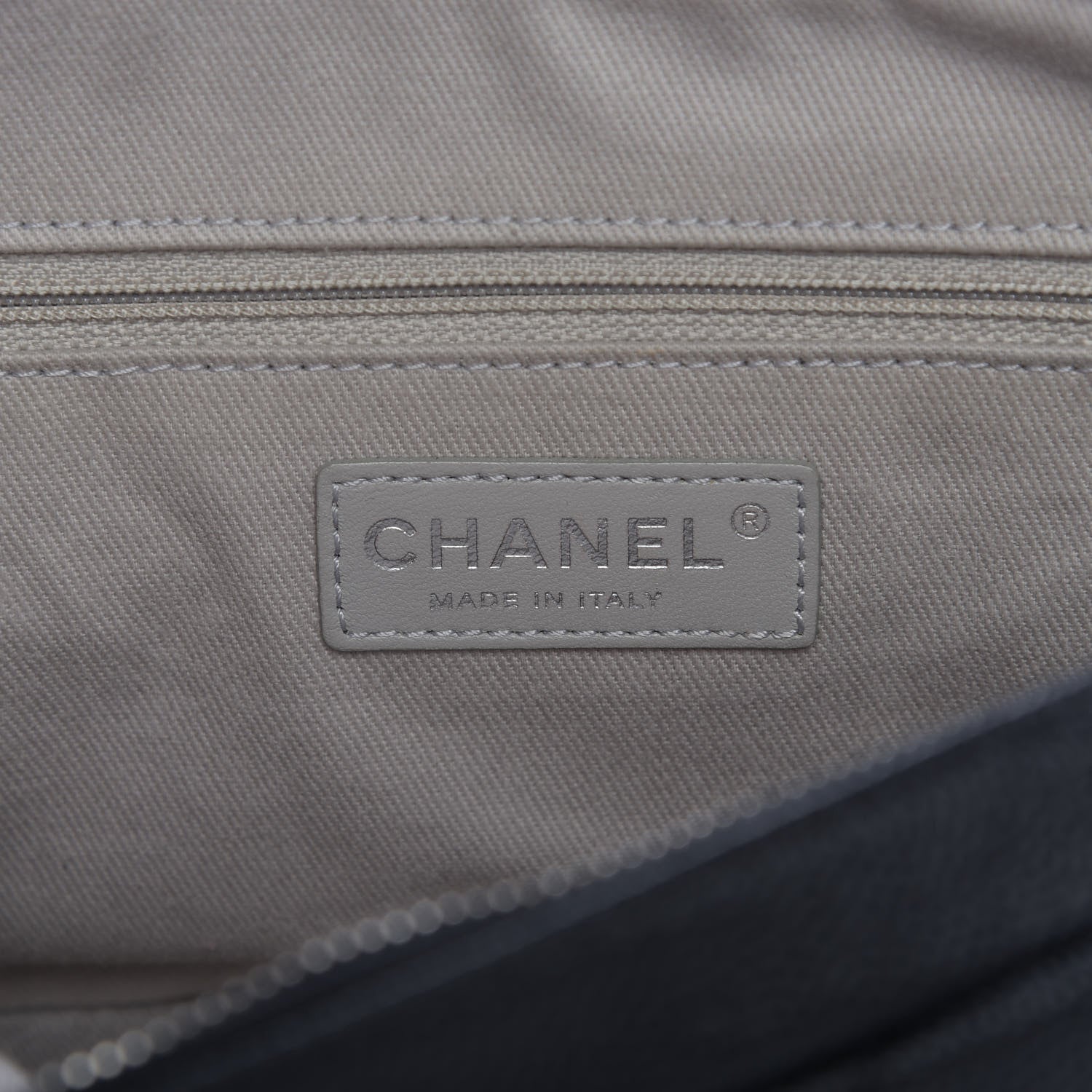 Chanel Caviar Quilted Medium Easy Flap Black 9 of 10