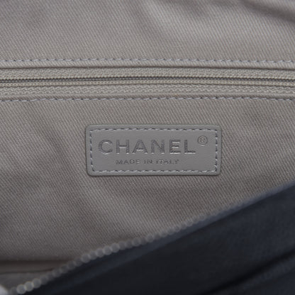 Chanel Caviar Quilted Medium Easy Flap Black 9 of 10