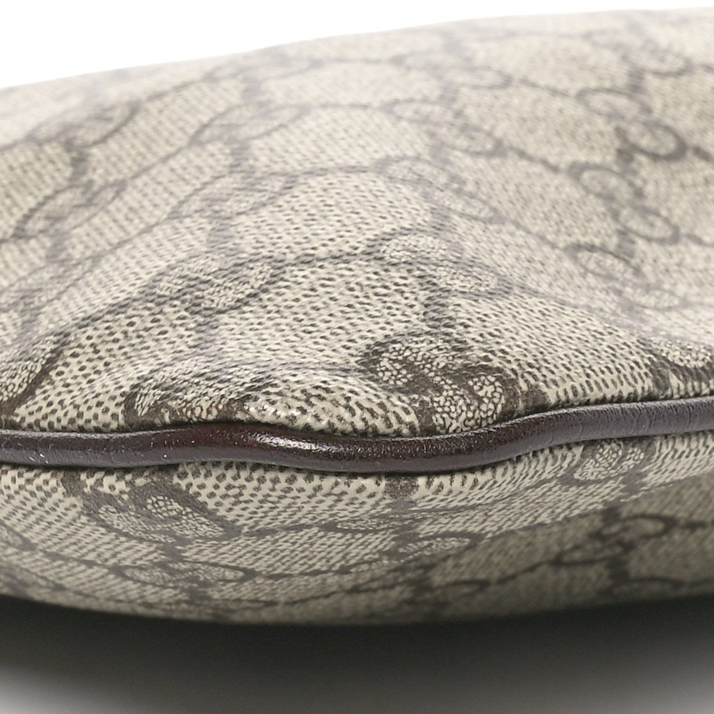 GG Plus Monogram Flat Vertical Tote Dark Brown