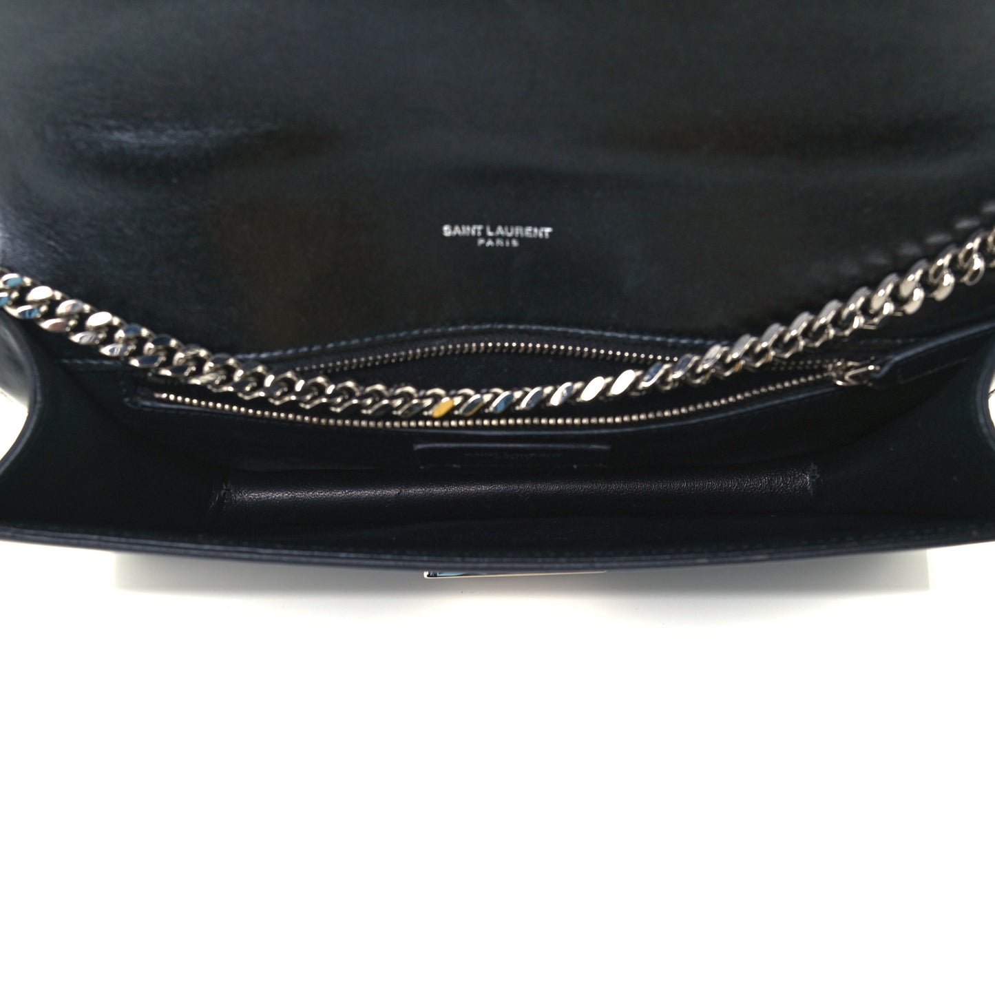 Calfskin Medium Chain Babylone Black