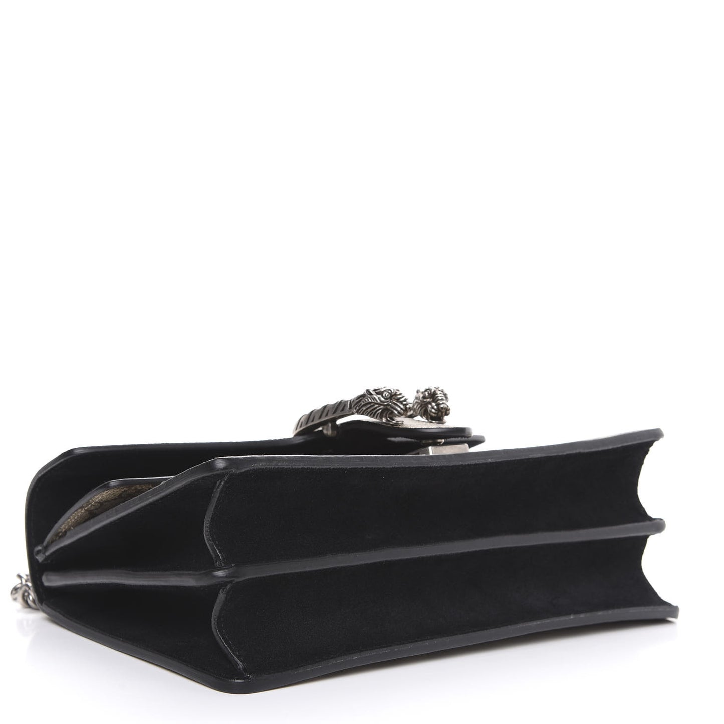GG Supreme Monogram Small Dionysus Shoulder Bag Black