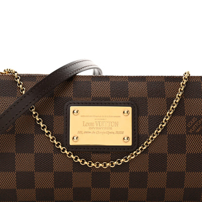Louis Vuitton Damier Ebene Eva Clutch 8 of 11