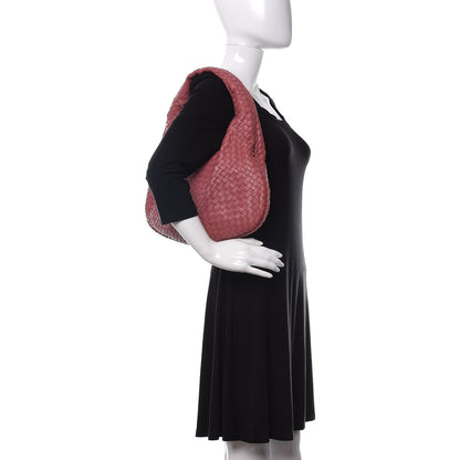 Bottega Veneta Nappa Intrecciato Medium Veneta Hobo Quarzo 2 of 11