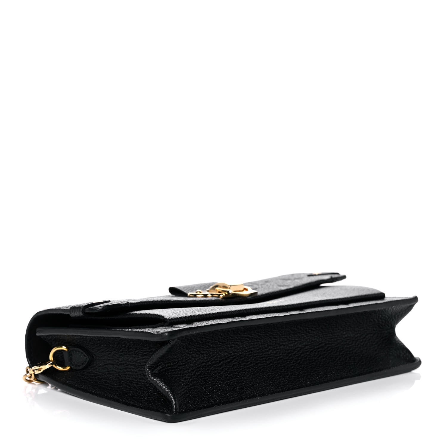 Louis Vuitton Empreinte Vavin Chain Wallet Black 3 of 9