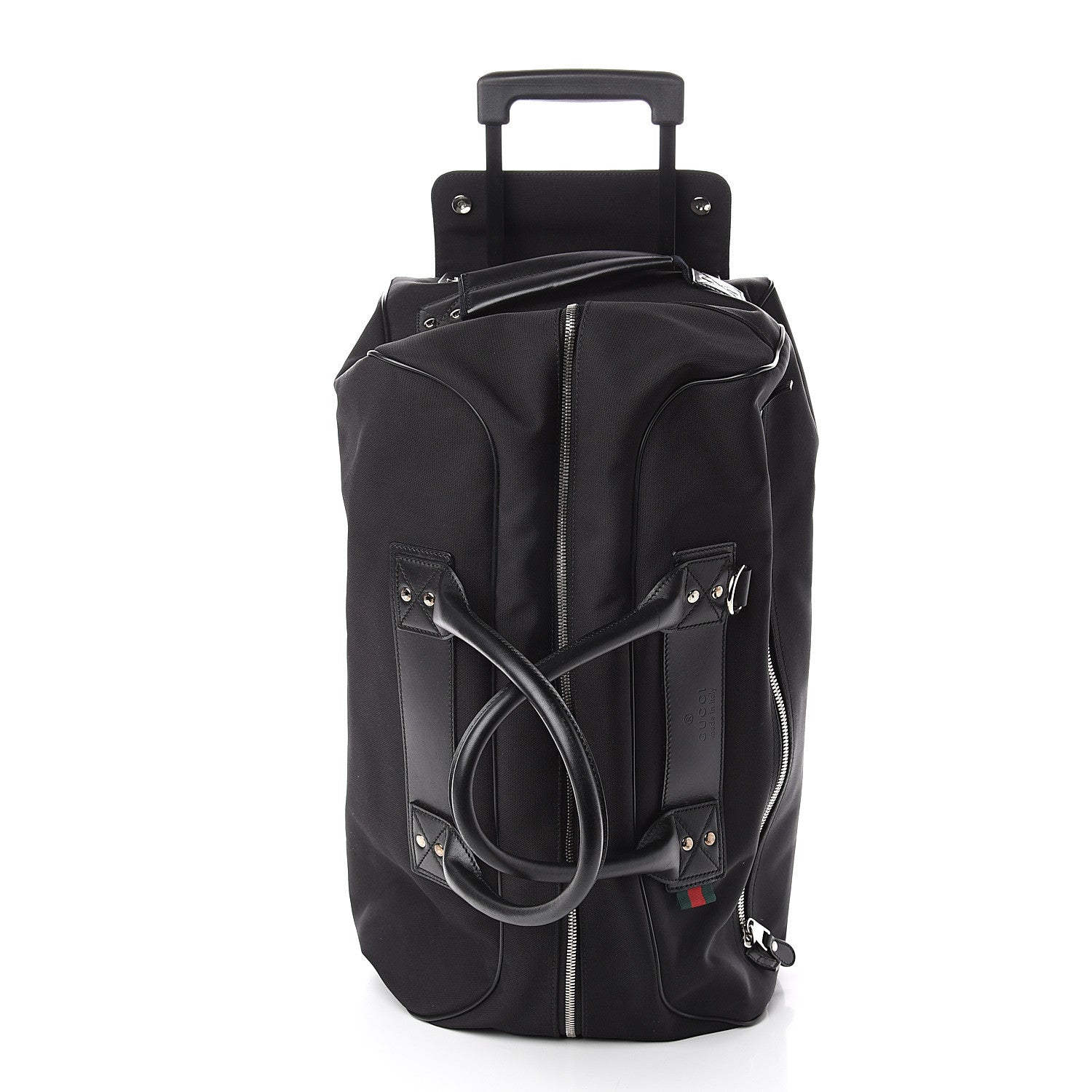 Gucci Canvas Carry On Duffle Black 4 of 10