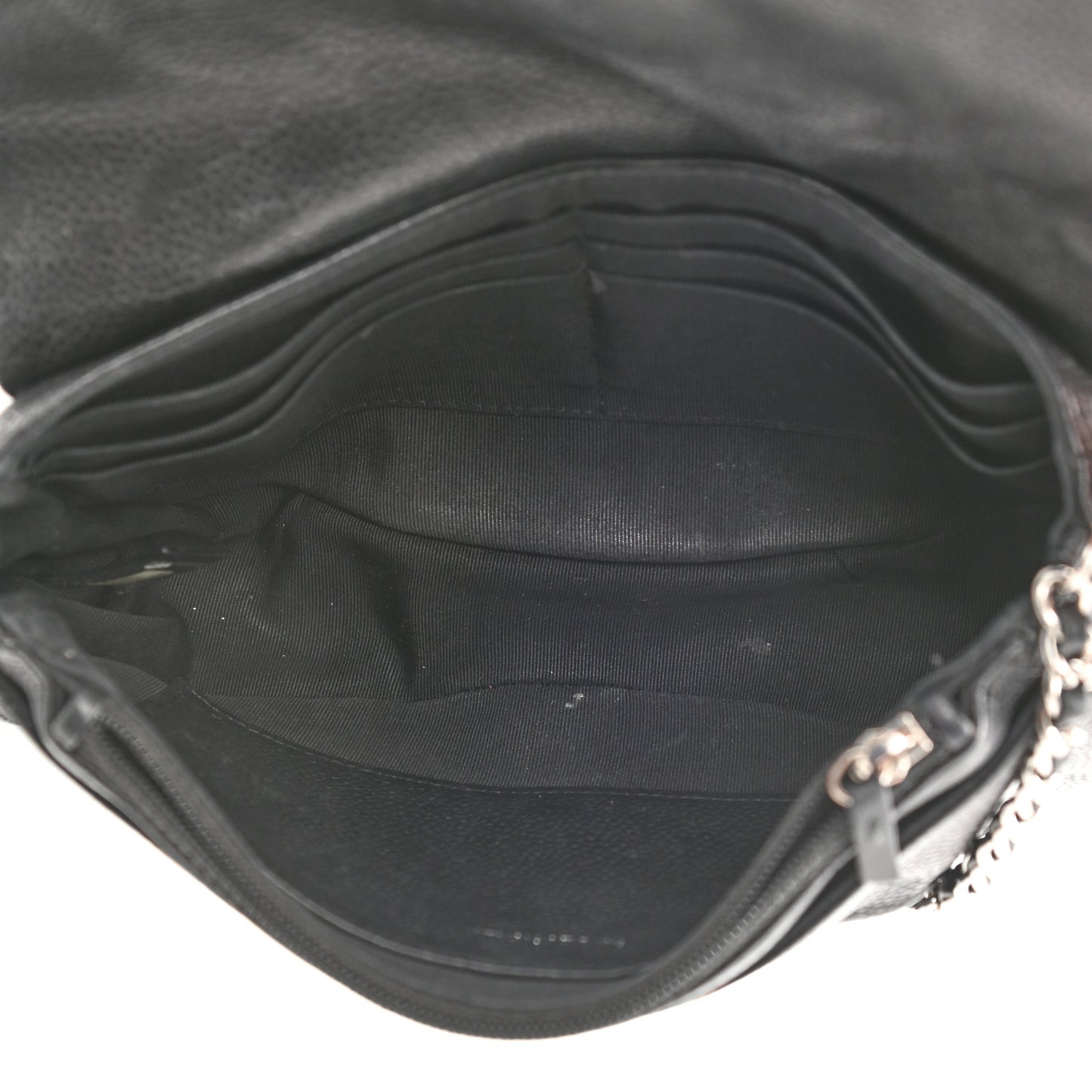 Caviar Half Moon Wallet On Chain WOC Black
