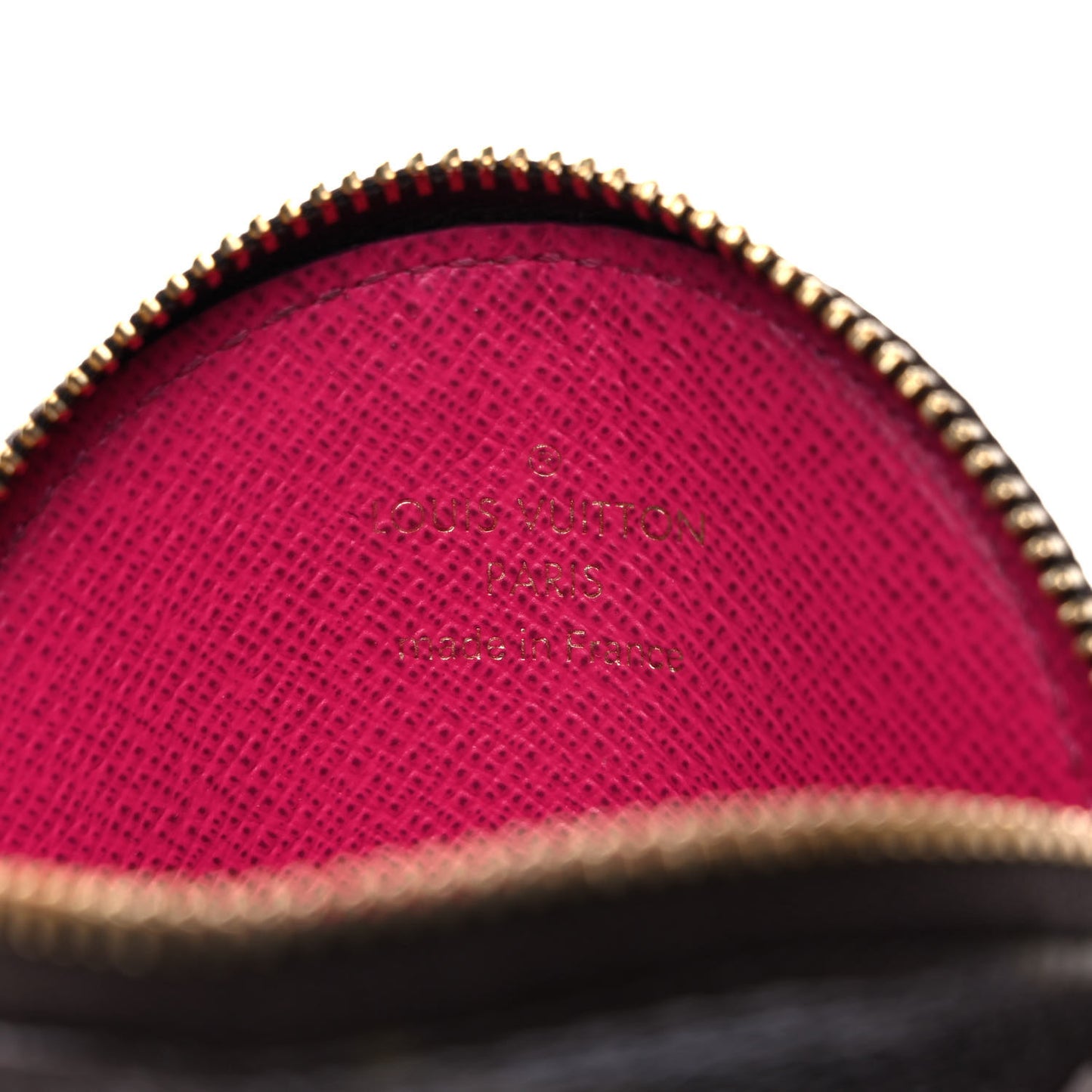 Monogram 2018 Christmas Animation Round Coin Purse