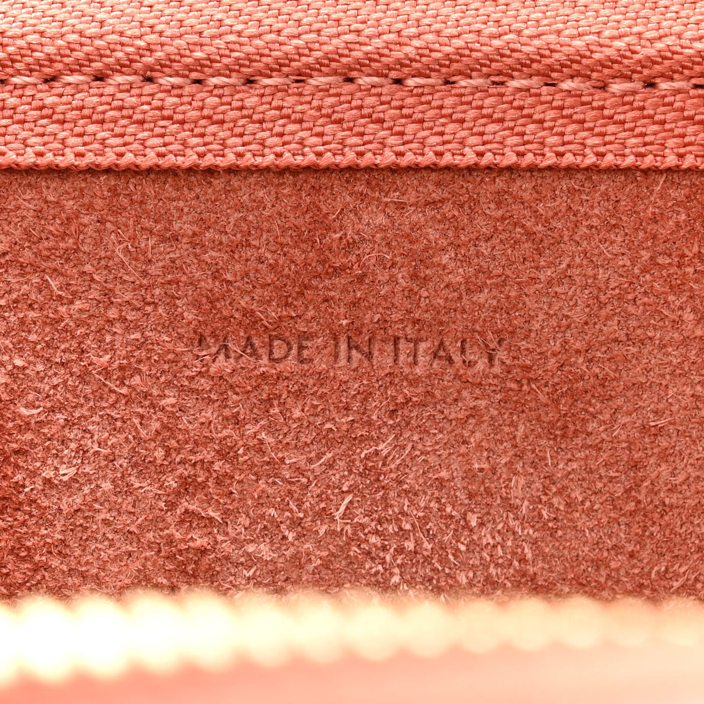 Grained Calfskin Nano Belt Bag Lychee