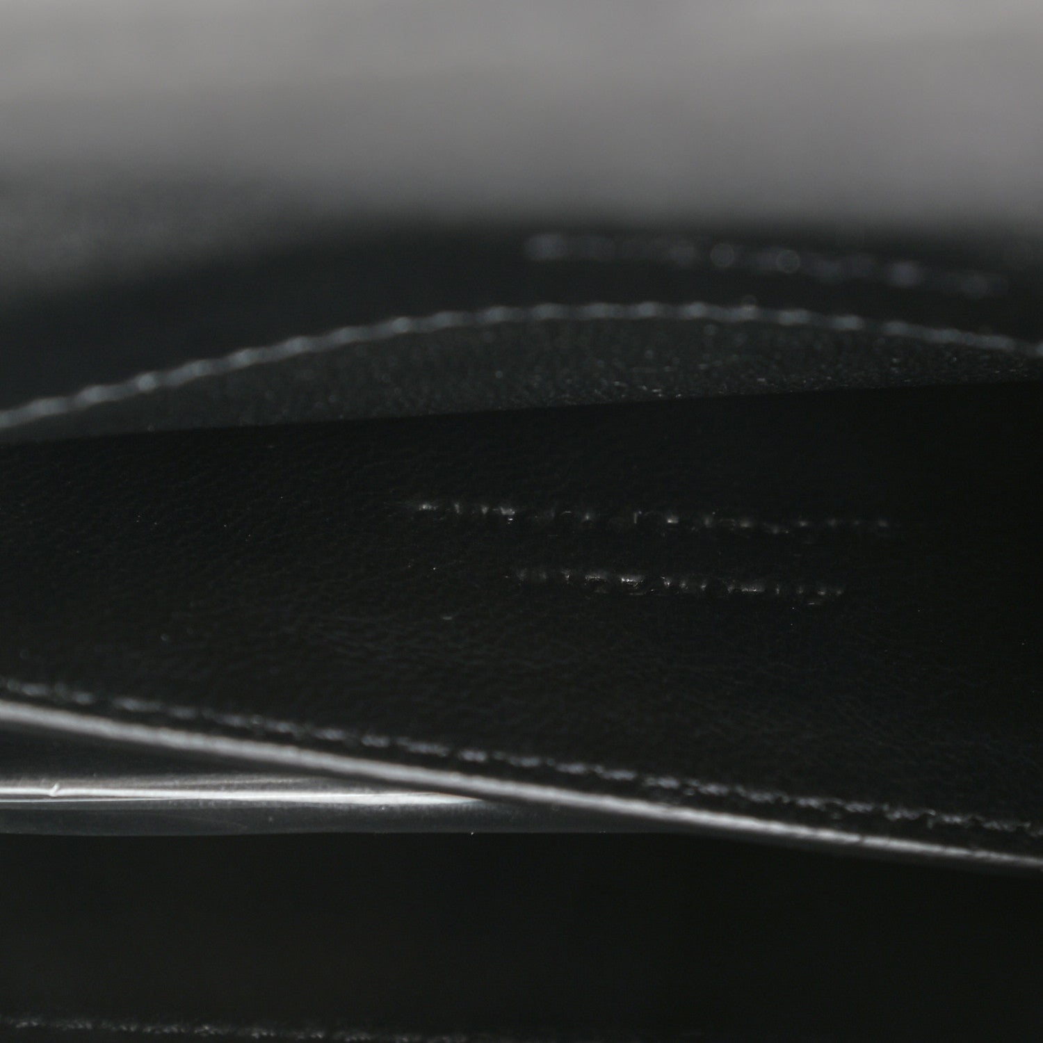 Saint Laurent Calfskin Crocodile Embossed Small Babylone Black 7 of 12