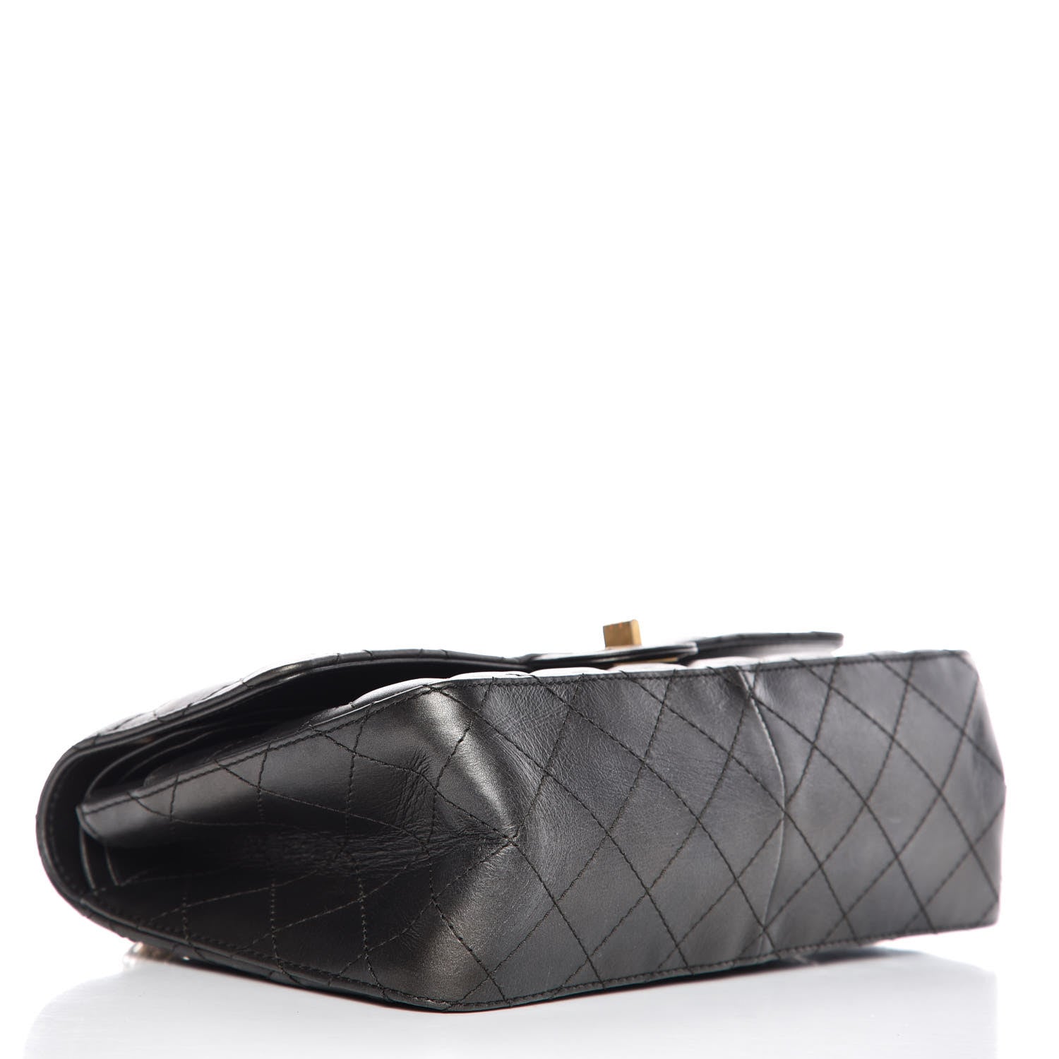 Chanel Metallic Calfskin Quilted 2.55 Reissue 226 Flap Charcoal 4 of 8