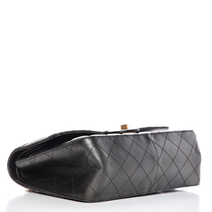 Chanel Metallic Calfskin Quilted 2.55 Reissue 226 Flap Charcoal 4 of 8