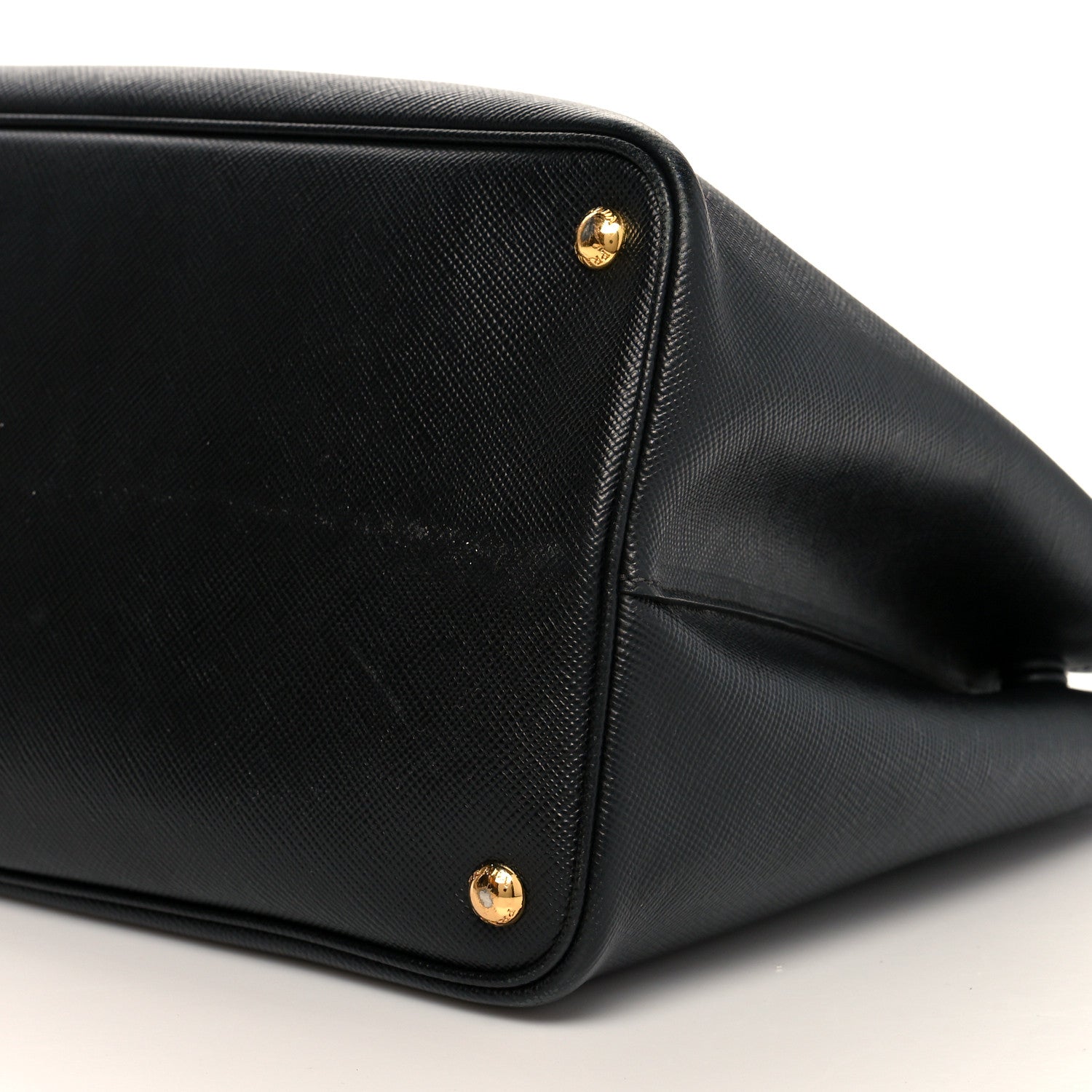 Prada Saffiano Cuir Large Double Bag Nero Black 8 of 11