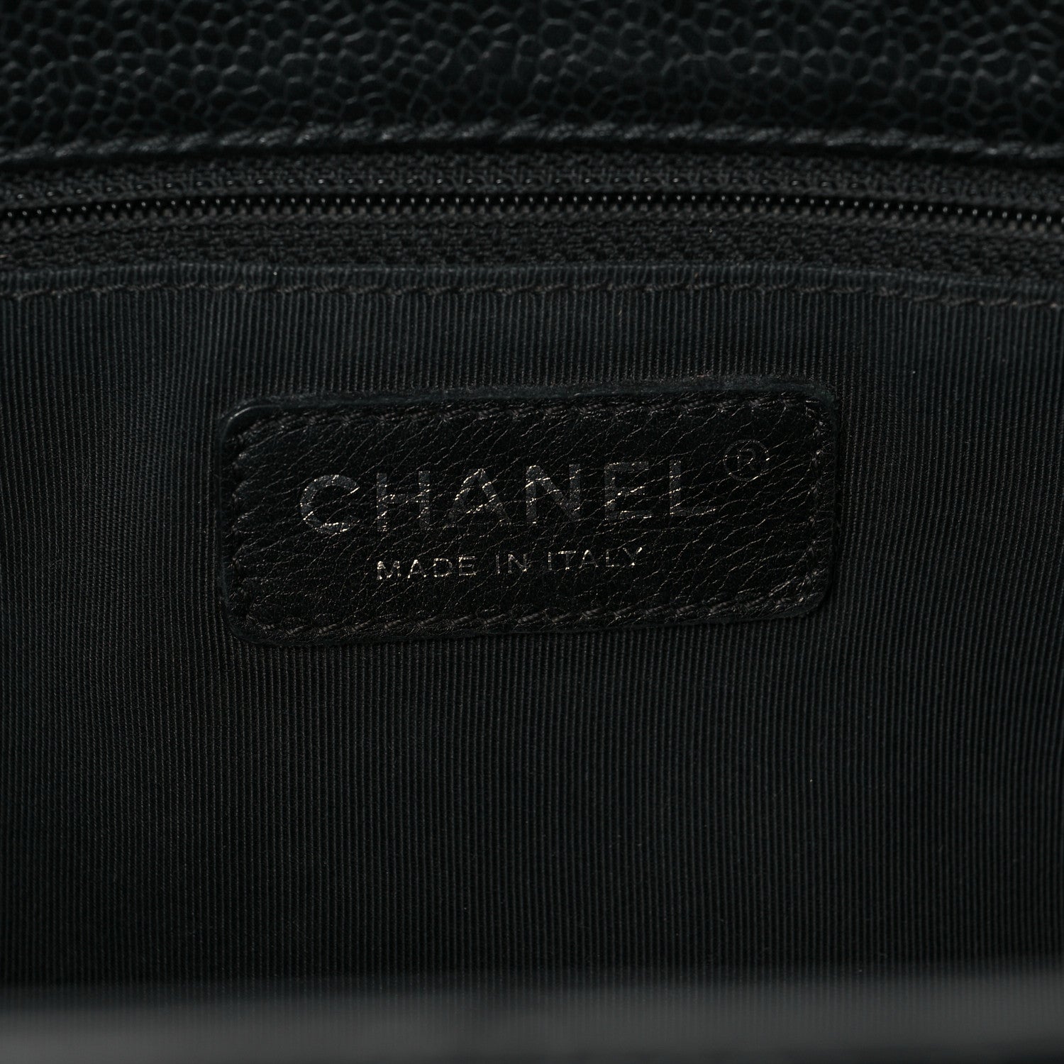 Chanel Caviar Quilted Grand Shopping Tote GST Black 7 of 7