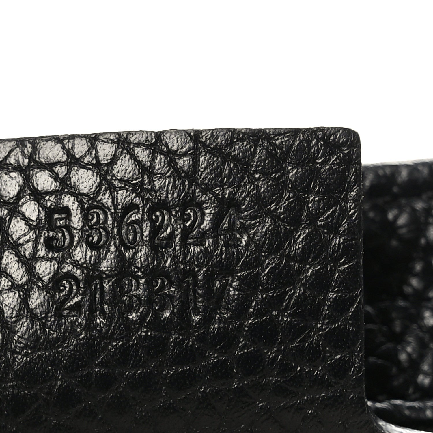 Gucci Pebbled Calfskin Medium Soho Flap Crossbody Black 7 of 9