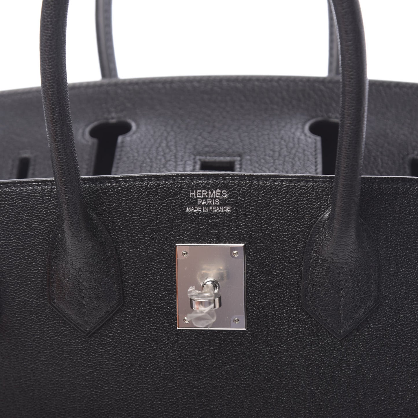 Chevre de Coromandel Birkin 30 Black